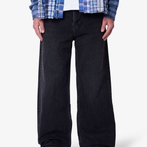 Baggy Denim - Stone Wash Black