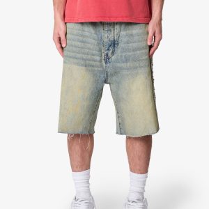 Baggy Mojave Denim Shorts - Blue