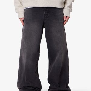 Baggy Washed Rave Denim - Vintage Black