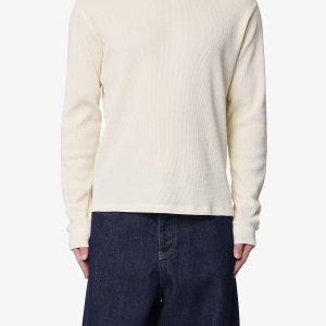 Basic Thermal L/S Tee - Off White