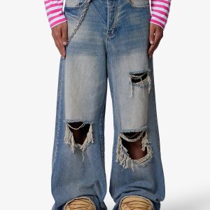 Blowout Rave Denim - Vintage Blue