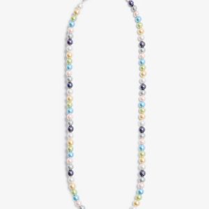 Colored Pearl Necklace Jewelry - Multi