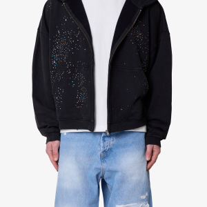 Crystal Hoodie - Washed Black