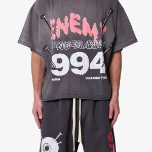 Enemy Tee - Washed Black