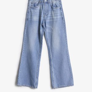 G:04 Relaxed Flare Denim - Light Blue