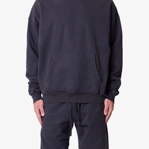 Heavy Basic Hoodie - Washed Black