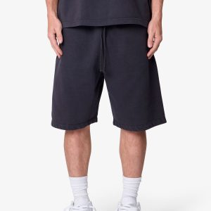 Heavy Basic Sweatshorts - Washed Black