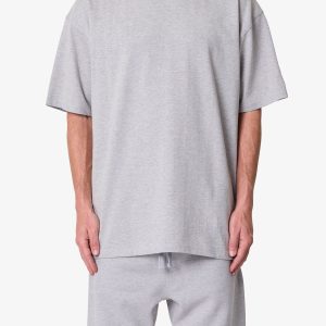 Heavy Basic Tee - Marled Grey
