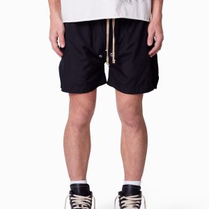 Lightweight Zippered Shorts - Black