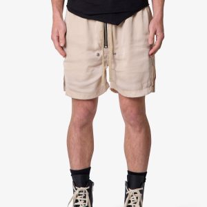 Lightweight Zippered Shorts - Tan