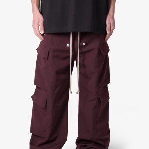 Rave Double Cargo Pants - Plum