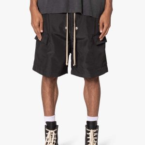 Rave Double Cargo Shorts - Black