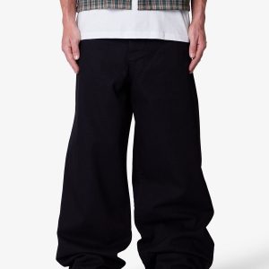 Raw Baggy Rave Denim - Washed Black