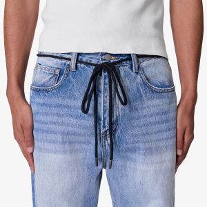 Shoe Lace Belt - Black