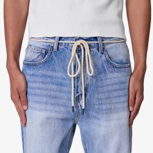 Shoe Lace Belt - Off White