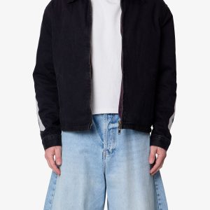 Skeleton Work Jacket - Black
