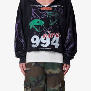 Snake 994 Hoodie - Black