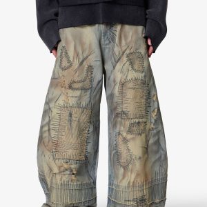 Stitched Barrel Denim - Vintage Blue