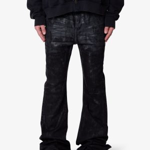 Super Stacked Denim - Waxed Black