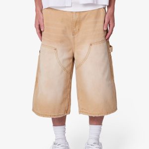 Ultra Baggy Carpenter Shorts - Washed Tan