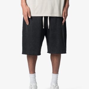 Ultra Baggy Sweatshorts - Washed Black