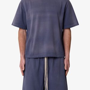 Washed Dart Tee - Washed Navy