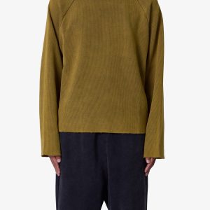 Washed Thermal L/S Tee - Washed Olive