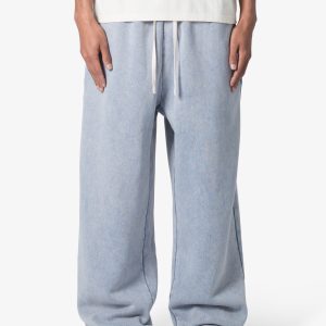 Washed Ultra Baggy Sweatpants - Washed Light Blue