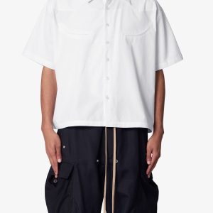 Western Button Up Shirt - White
